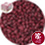 Burgundy coloured gravel